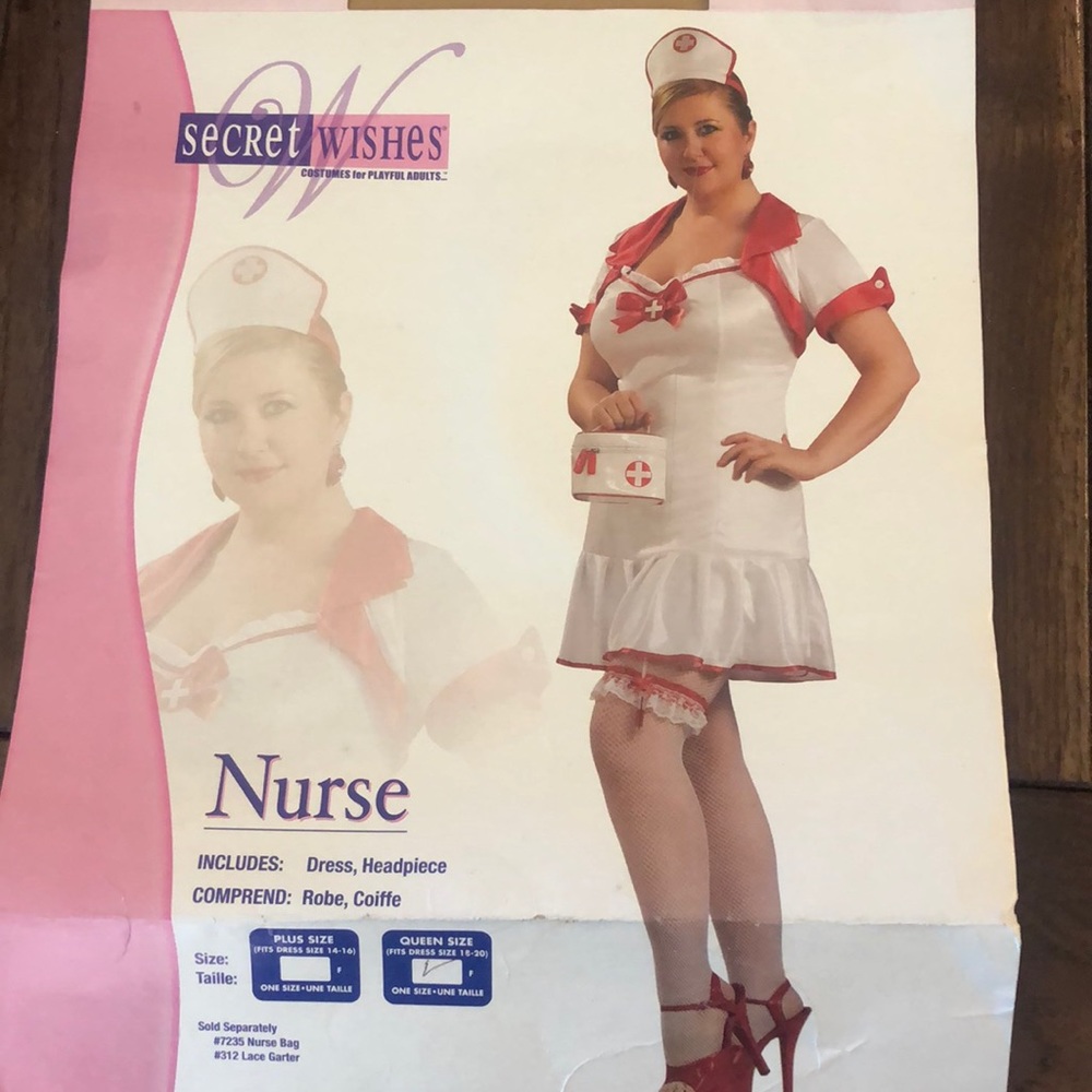 Plus size women’s Nurse Costume